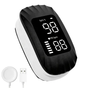 Magnetic Wireless Charging Finger Pulse Oximeter