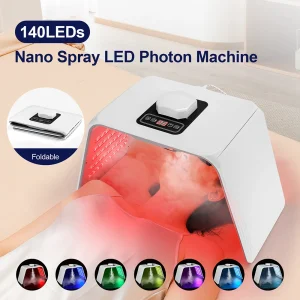 7-Color LED Light Therapy & Nano Spray Face Mask