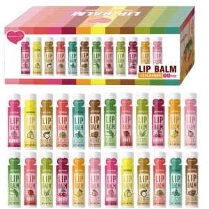 60PCS Hydrating Lip Balm Gift Pack
